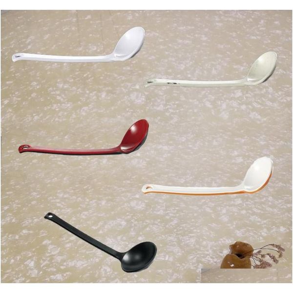 

a5 melamine dinnerware long handle spoon noodle house soup spoon pot restaurant seasoning spoon victualing house tableware
