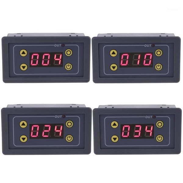 

dc 5v 12v 24v ac 110v 220v delay time relay module timing cycle timer control1