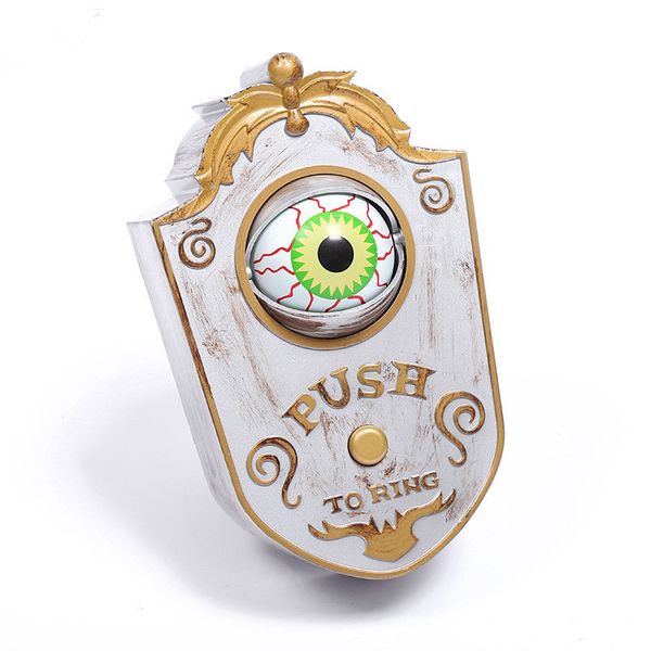 

halloween one eyed doorbell decoration ghost's day glowing hanging toy door hanging plastic doorbell eyeball bell decor