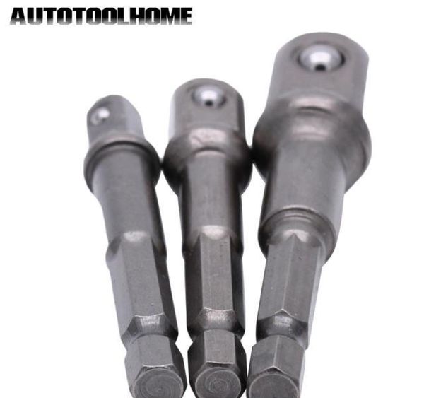 

screwdriver 3pc impact drill socket adapter bits set mini extension rod power tools nut driv bbytey yh_pack