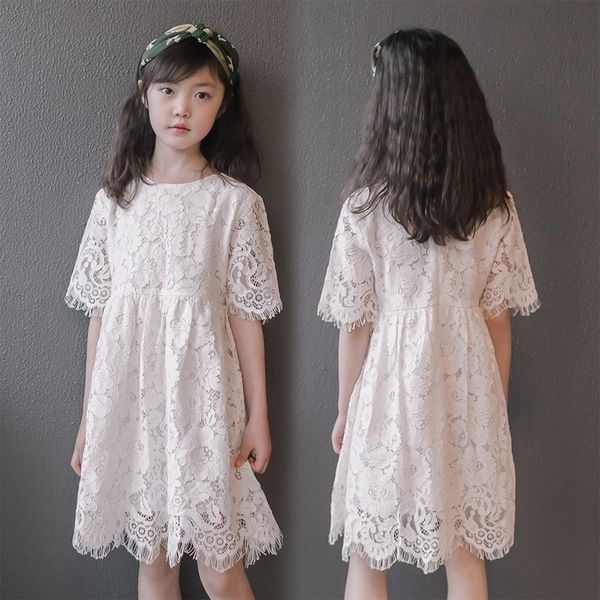 

twc1d girlsdress korean children's children'sstyle new spring and summer clothing western style 2020 clothing big children's, Black;gray