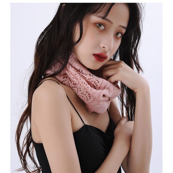 

winter warm scarf fake collar women tube turtleneck false collar woman white pink black candy color detachable collars f qylyot