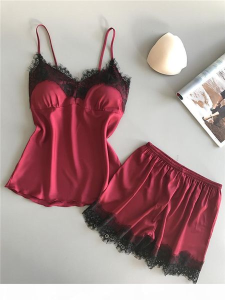 

qualityhanging skirt suit black ice silk temptation lingerie women underwear exotic apparel baby dolls, Red;black