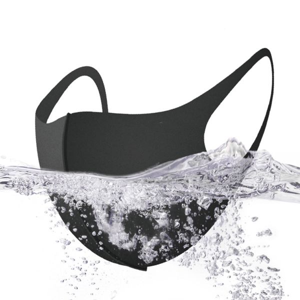 

designer mouth ice silk mask anti dust face cover pm2.5 respirator dustproof washable reusable ice silk cotton masks child