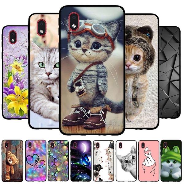 

for samsung galaxy a01 core case back cover soft silicone tpu phone cases for samsung a01 core a 01 a01core case coque bumper