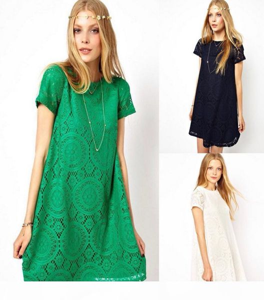 

plus size 5xl women elegant vintage hollow out lace lining slim tunic dress autumn lady casual festival dresses, Black;gray