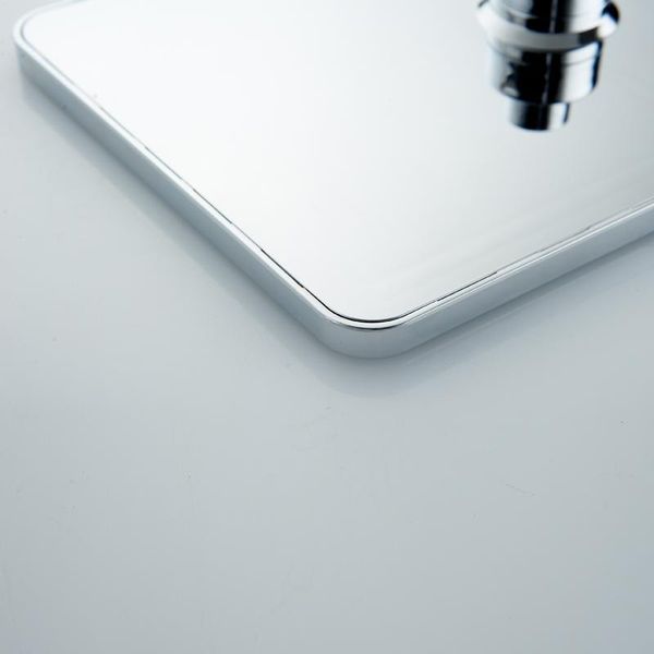 

becola abs plastic chrome ванная комната для ванной комнаты душевая головка 12-дюймовый прямоугольник душевые головки бесплатная доставка wm