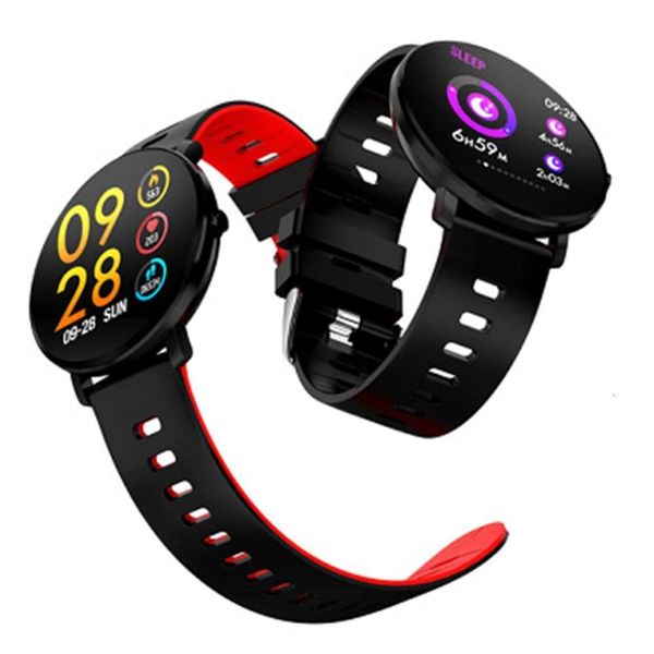 

new k9 smart watch heart rate blood prsure sleeping exercise waterproof music control weather information reminder