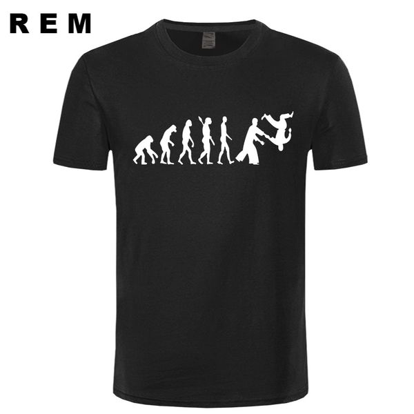 

sport rem spring new evolution of aikido t shirt long sleeve funny cool printed t shirt cotton men clothing plus size