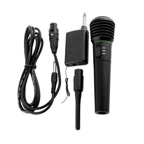 

microphones 2pcs professional handheld microphone 2 in 1 wireless wired mic system for home party karaoke singing portable accessories1