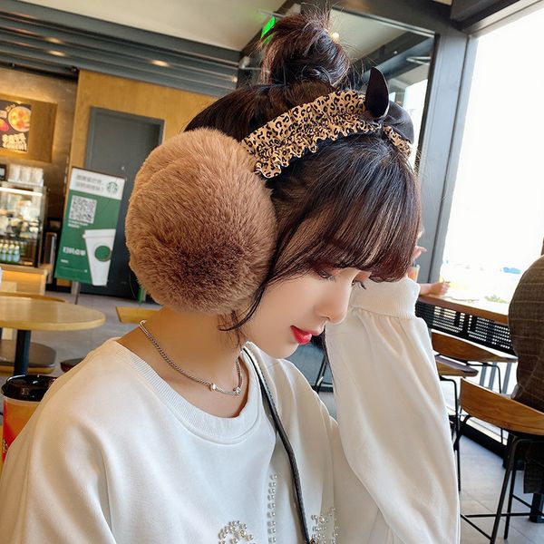 

cute female earmuffs versatile bow winter students warm care korean version of the bag ear cover
