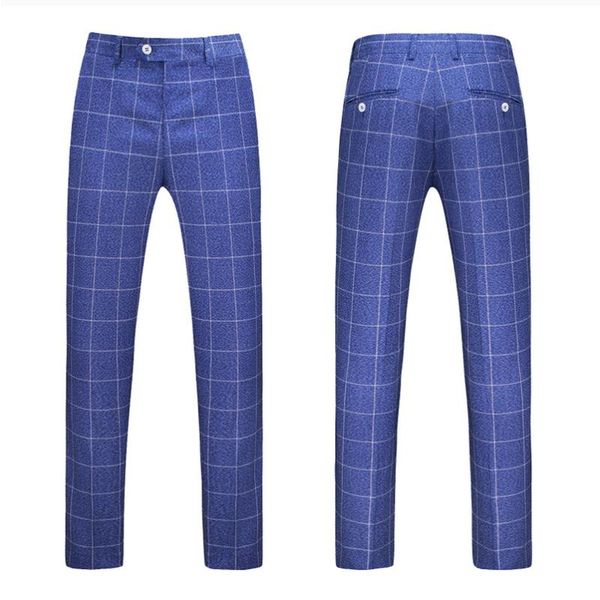 

men's suits & blazers classic men suit pant large size s m  xl xxl xxxl 4xl 5xl fashion business dresses trousers, White;black