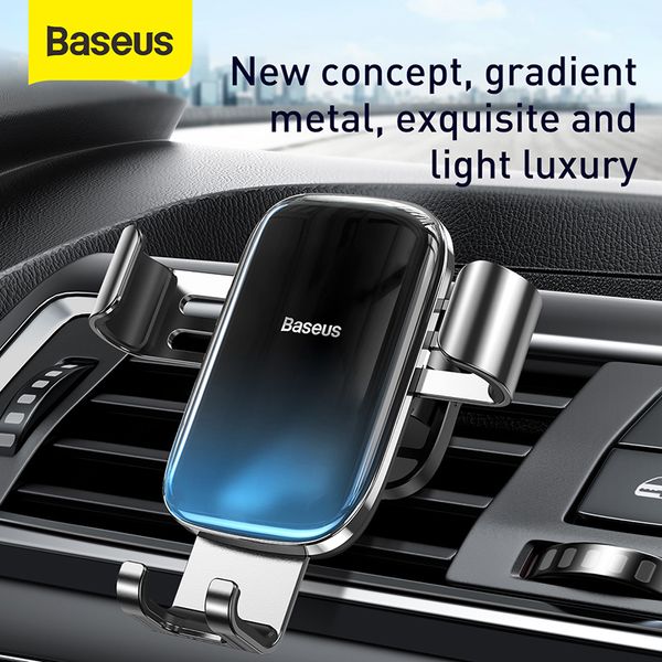 

gravity baseus auto air vent holder car accessories mobile phone mount stand for iphone huawei samsung xiaomi