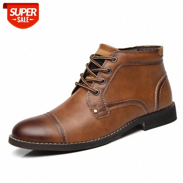 

men's boots 2020 new arrival fashion vintage leather boots shoes men casual autumn design ankle leather for men #gg1m