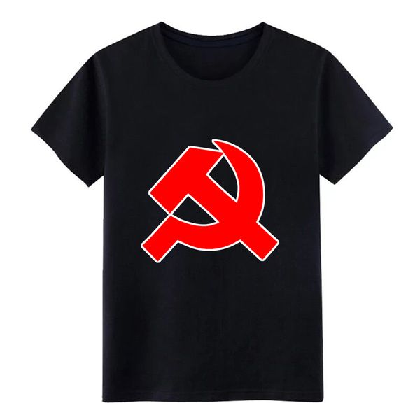 

мужчины советского союз серпа и молота brutalist печать crew neck фотография свободной мода семья дизайнеры рубашка балахон футболка толстов