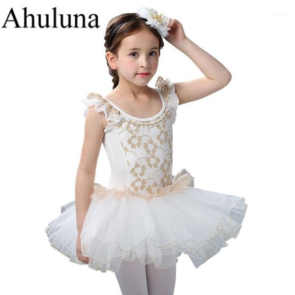 

new ballet dance dress for girls children swan lake ballet dance costume short sleeve lace princess tulle skirt d0351, Black;red