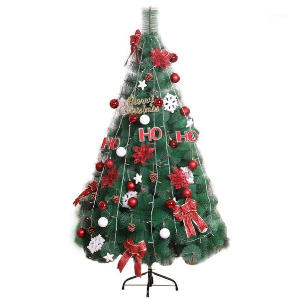 

christmas decorations 2021 tree with decoration package pine needle celebrate supplies artificial1