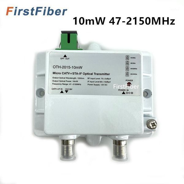 

fiber optic equipment optical transmitter ftth catv+sta-if micro 10mw 47-2150mhz 1310nm 1550nm single mode 12v dc micro1