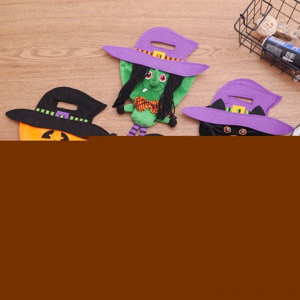 

gyjbj 200 000 holy festival gift dress decorative products creative cartoon witch formal zombie children's pumpkin candy bag party dres