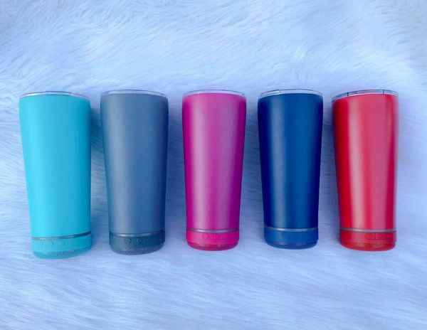 

18oz creative bluetooth speaker cup waterproof stainless steel music cups with speakers portable wireless tumbler new year gifts