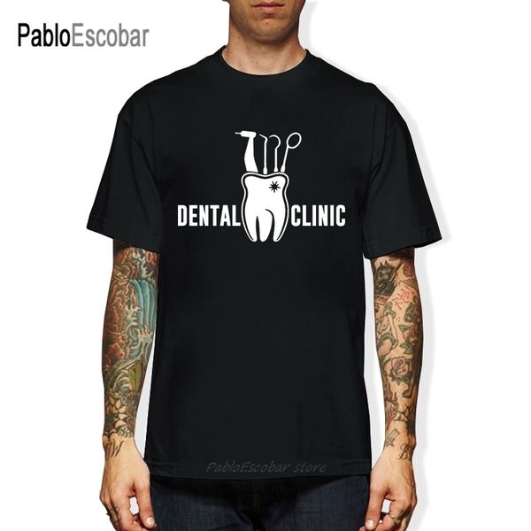 

men's dental clinic pre cotton short sleeve hoodie designers t shirts sweatshirt