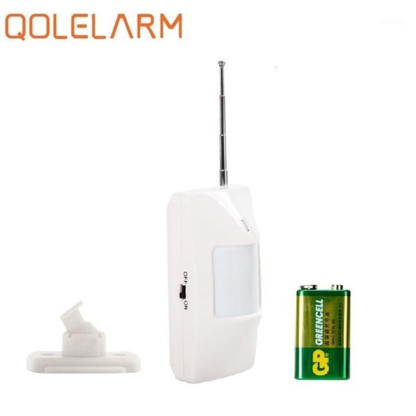 

qolelarm 433mhz 9v wireless passive infrared detector pir motion sensor for wifi / gsm / pstn home security alarm system1