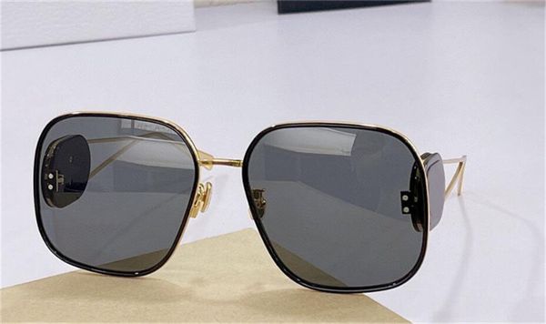 

new fashion design sunglasses bobby siu square frame popular simple and versatile style uv400 protective eyewear quality, White;black