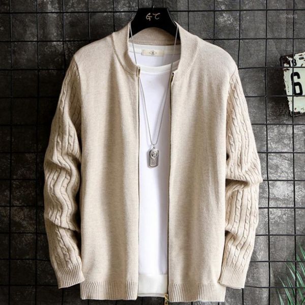 

men's sweaters 2021 casual cardigan knitwear men solid shawl sweater fashion thin coats pull homme long sleeve jackets 3xl1, White;black
