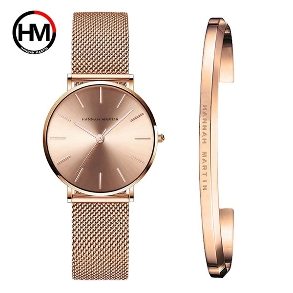 

stainless steel u-shape bracelet watches set female quartz luxury women bangle for valentine's gift 220228, Slivery;golden