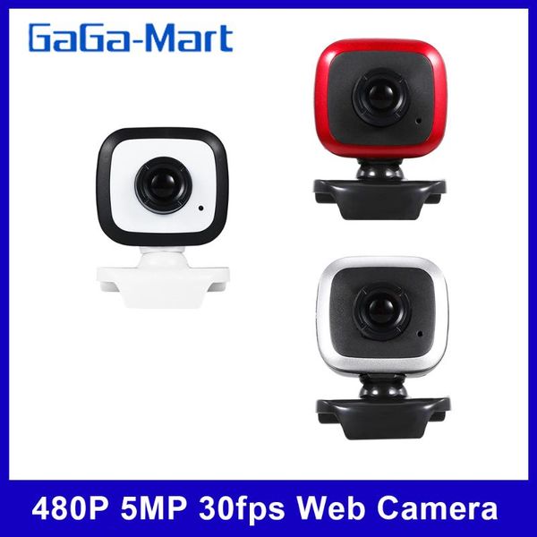 

webcams hd webcam 480p 5mp pc 30fps web usb camera cam video call with microphone plug & play for lapdeskcomputer