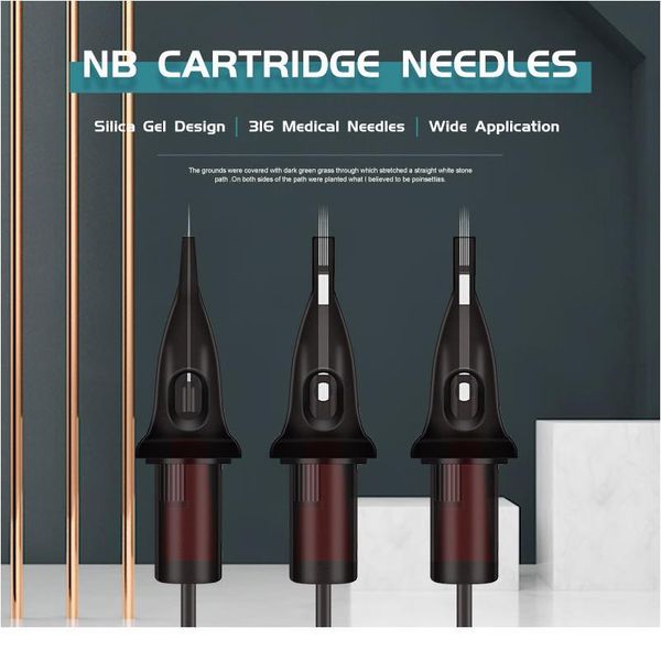 

ghost spider 20pcs rm series disposable semi-permanent makeup tattoo cartridge needles tattoo machine gun jllels