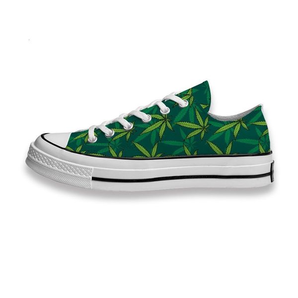 

low sho morphine leaf green sneakers custom printed mens womens skateboard sport footwear diy trainers canvas casual shoe