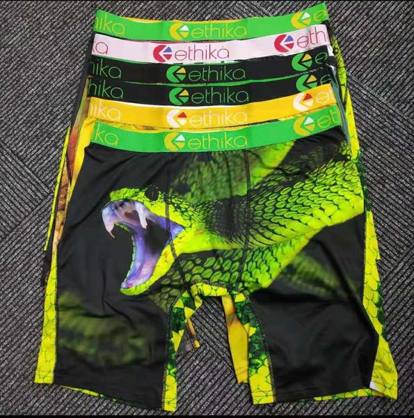 

more styles ethika men's staple underwear sports hip hop rock excise underwear skateboard street fashion streched legging quick dry 666, Black;white