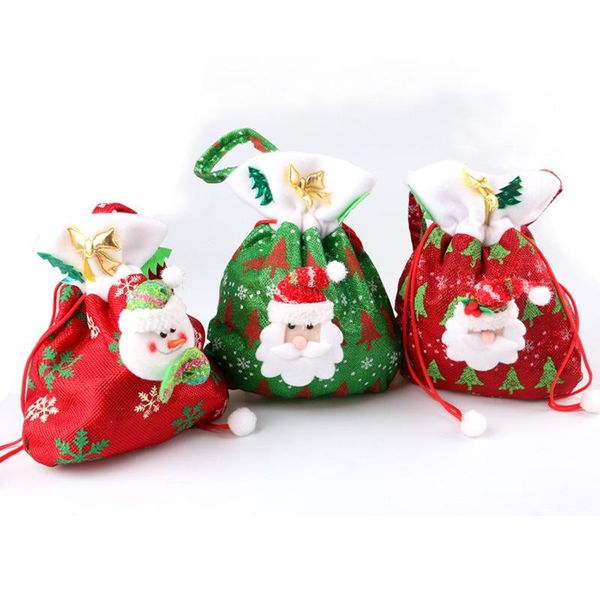 

мини рождество hat нож вилка крышки красный бутылки вина обложка сумка xmas обеденный стол украшения рождество главная партия декор поставки