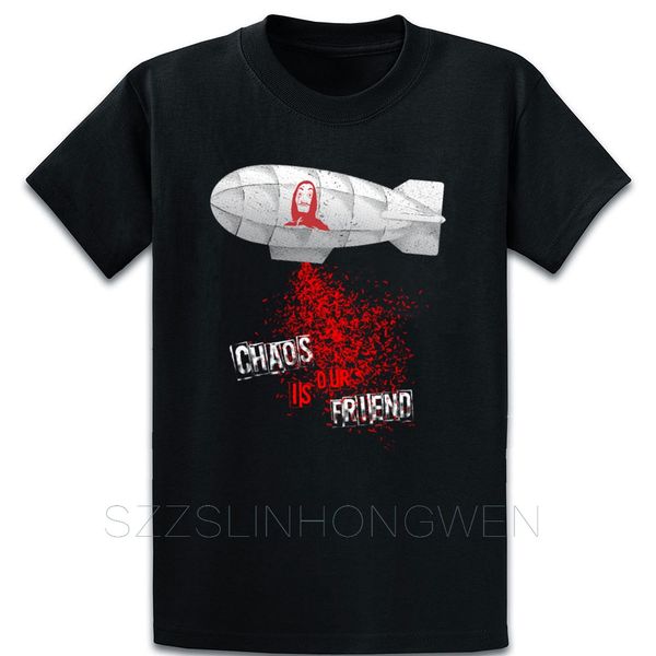 

chaos is our friend del papel building round collar personalized gift summer style vintage gents sport hooded sweatshirt hoodie t shirt