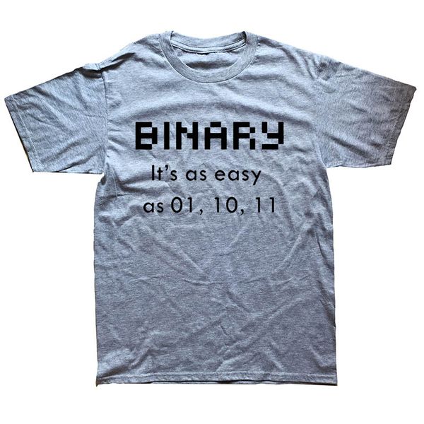 

summer tshirt funny computer binary easy as 01 10 11 nerd geek computing science short sleeve sport hooded sweatshirt hoodie men t shirt