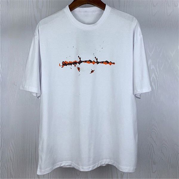 

mens shirt 20ss fashion simple badges pattern polos short sleeves t shirts men and women casual hip hop tee