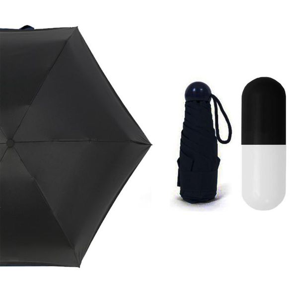 

mini pocket umbrella capsule portable small umbrellas rain women men sun travel compact folding parasol girls umbrellas bbymcg lg2010