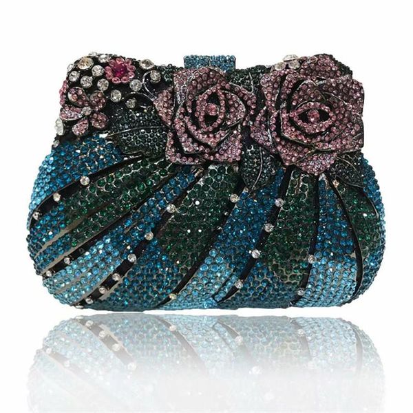 

evening bags latest luxury bag for wedding&party women party diamonds clutch fashion bling crystal bridal wedding purse