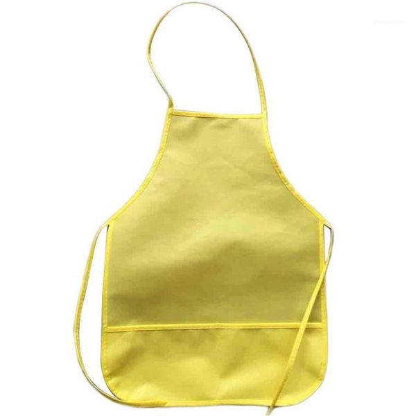 

aprons childrens kids artists waterproof non-woven for kitchen classroom chefs1