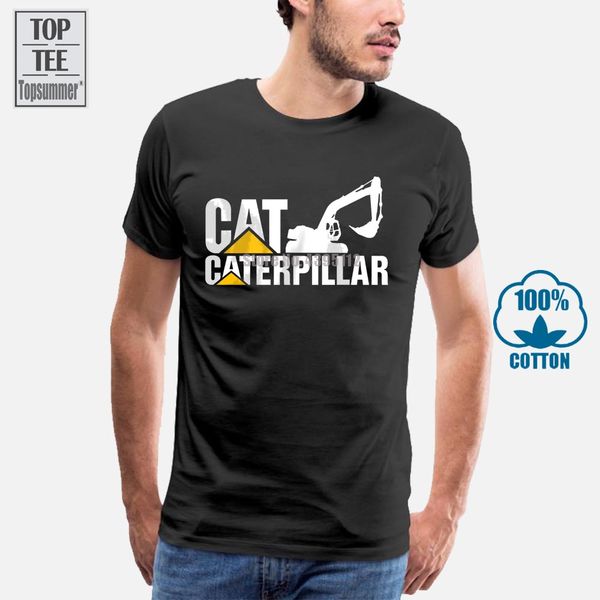 

2018 fashion new american excavator short sleeve black men's t shirt size s 3xl tee shirt sport hooded sweatshirt hoodie