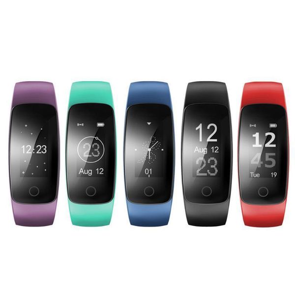 

id107 plus heart rate bracelet monitor waterproof wristband smart watch