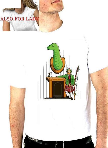 

brand new summer мужская с коротким рукавом прохладный 257 lockness nessy прохладный мультфильм fun vintage rock америка tee толстовка с кап