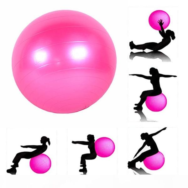 

quality1pcs yoga balls pilates sports balance ball abdominal aerobic exercise workout no smell relax massage ball with air pump