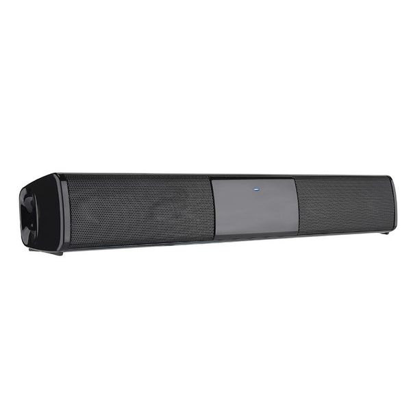 

bluetooth speaker sound bar wireless 3d stereo surround sound music tv computer bluetooth speakers support 3.5mm tf usb(black)