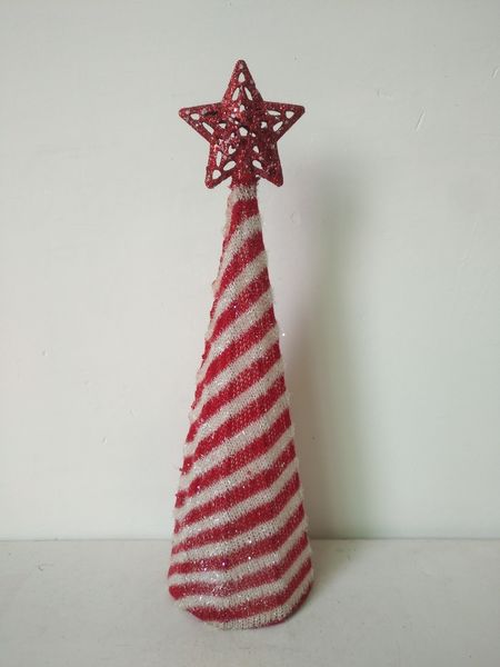 

and christmas ojqvdecoration white striped package luminous red gift led box with lights props ornaments