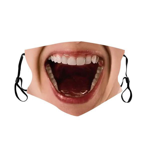

женская мода шарф 3d смешной печати printed 1шт mondmasker тушь masques шарф mascherine mondkapjes halloween cosplay маска wmtfkv