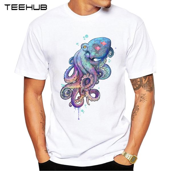 

teehub men's fashion colored ocs printed short sleeve t-shirt hipster o-neck design cool desgin tee sport hooded sweatshirt hoodie