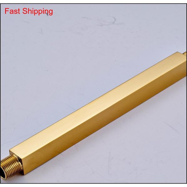 

retail brass rain shower arm golden square shower head shower ac qylqbu dh_seller2010