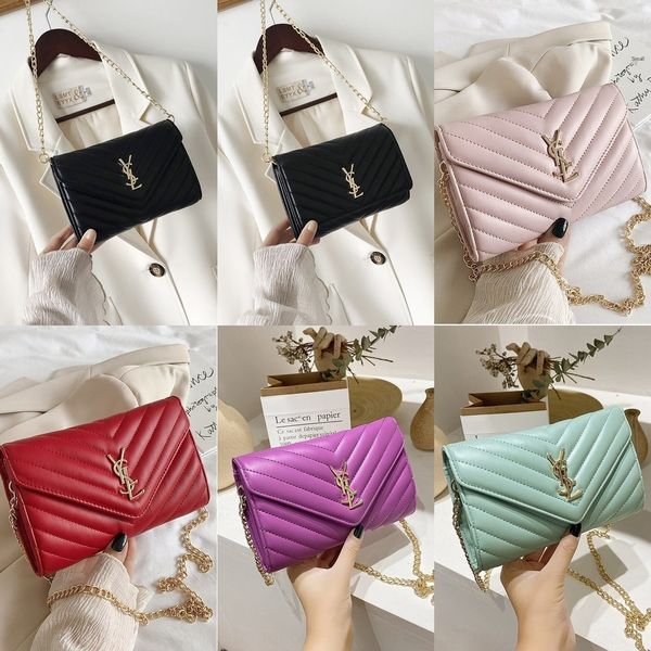

lingge chain xiangfeng women's new 2019 online red same small square bag foreign style leisure crossbody fashion small square bag y49db
